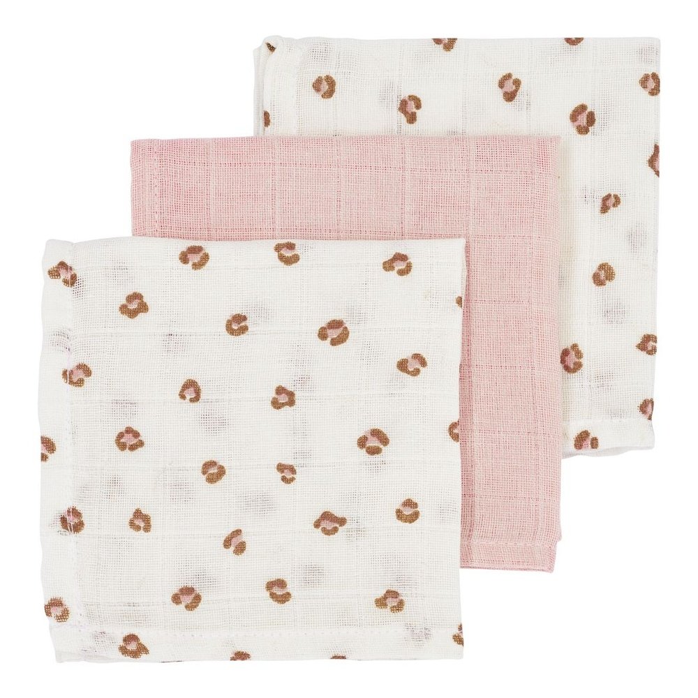 LANGES HYDROPHILES 3 PACK PANTHER ROSE TENDRE