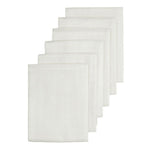 6 langes tétra/couches hydrophiles blancs