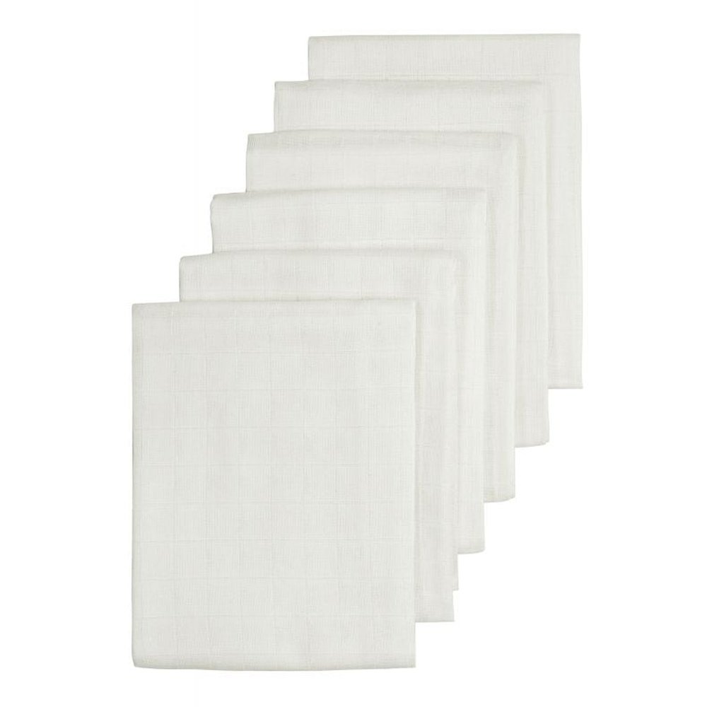 6 langes tétra/couches hydrophiles blancs