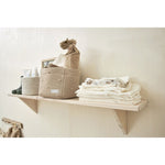 PANIER DE RANGEMENT MOYEN MINI KNOTS SABLE