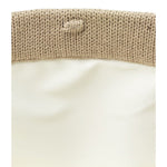 PANIER À LANGER MOYEN MINI KNOTS SABLE