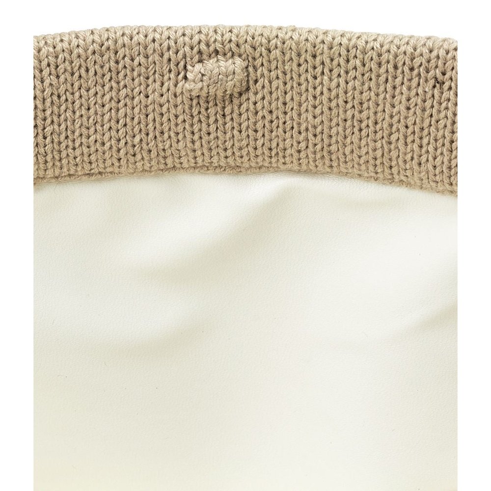 PANIER À LANGER MOYEN MINI KNOTS SABLE