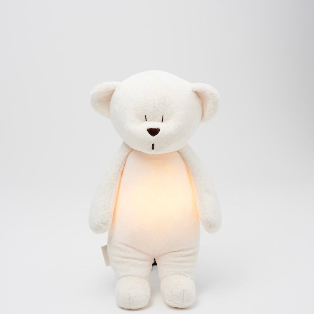 MOONIE l’ours chantant crème