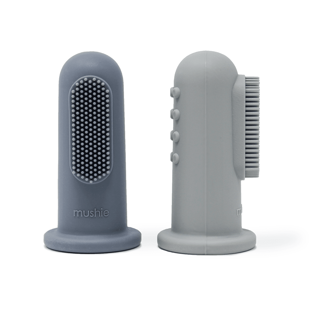 MUSHIE - BROSSES À DENTS POUR DOIGTS -Tradewinds/Stone