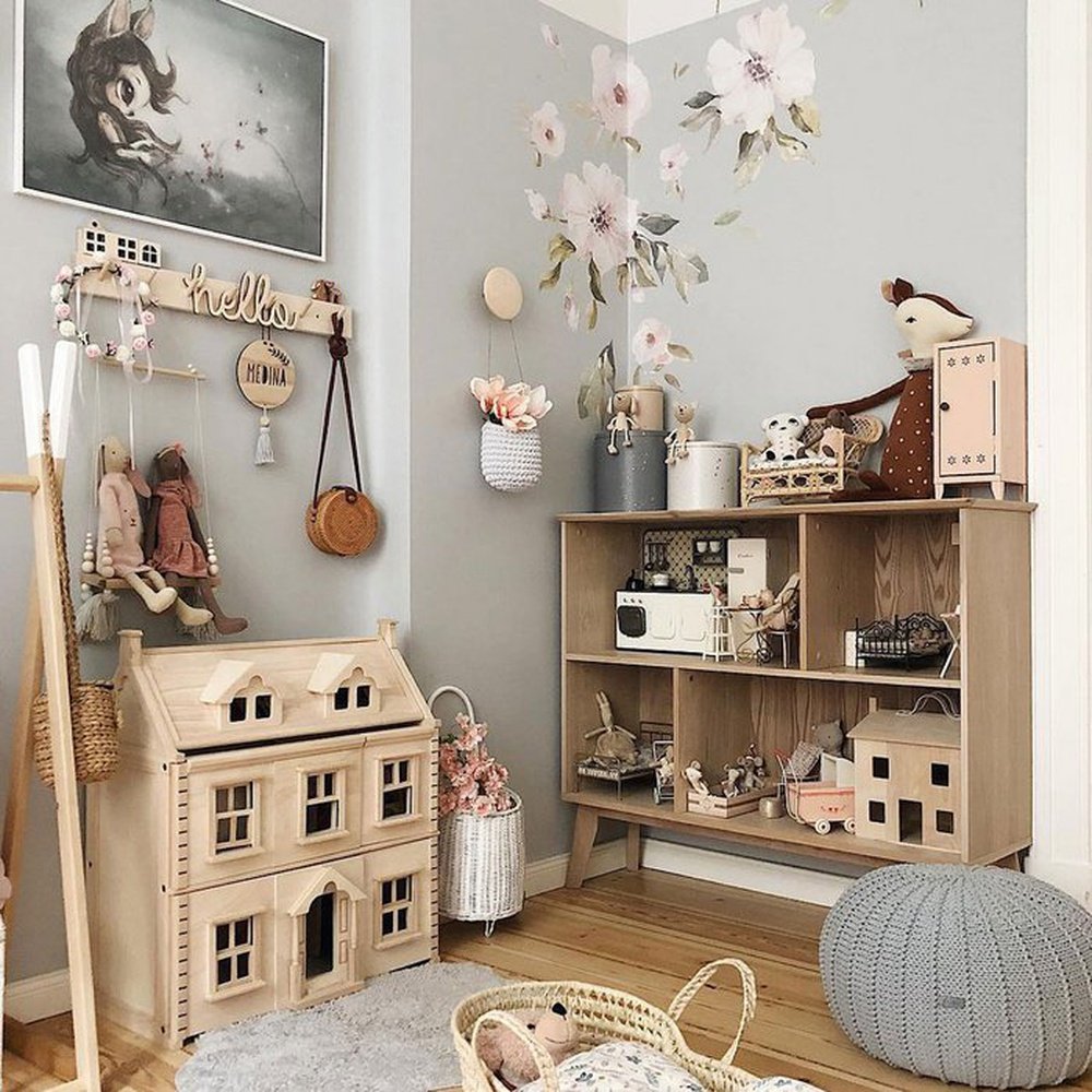 MUURSTICKER FLEURS MilkBar