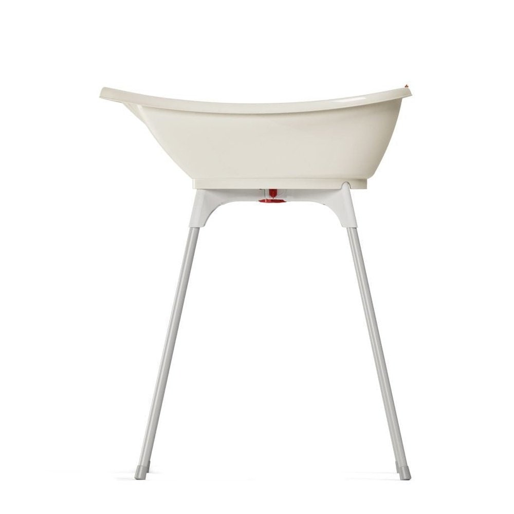 BAIGNOIRE ERGONOMIQUE AVEC SUPPORT ECRU Babimex