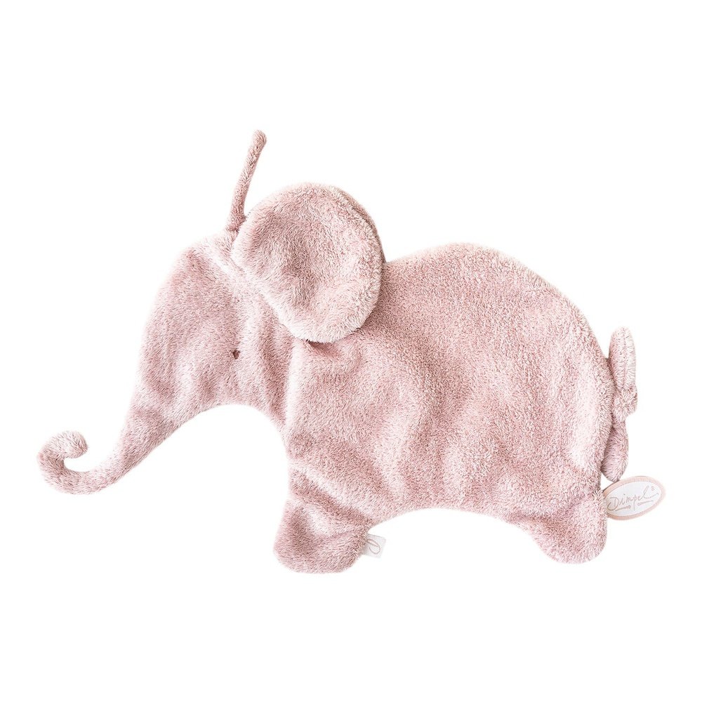 Doudou « OSCAR » éléphant/rose Dimpel