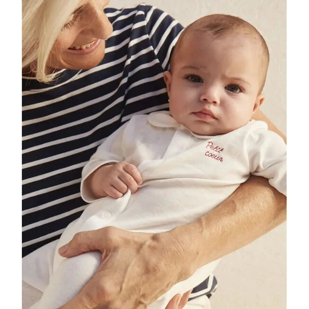 PYJAMA EN COTON AVEC PETIT CŒUR