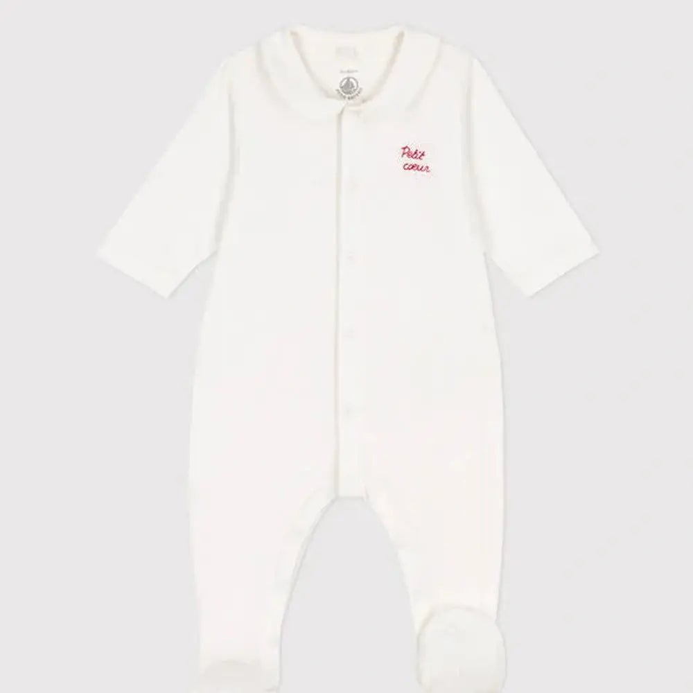 PYJAMA EN COTON AVEC PETIT CŒUR