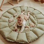 TAPIS DE JEU 3 EN 1 PLAY&GO BLOOM VERT PRAIRIE