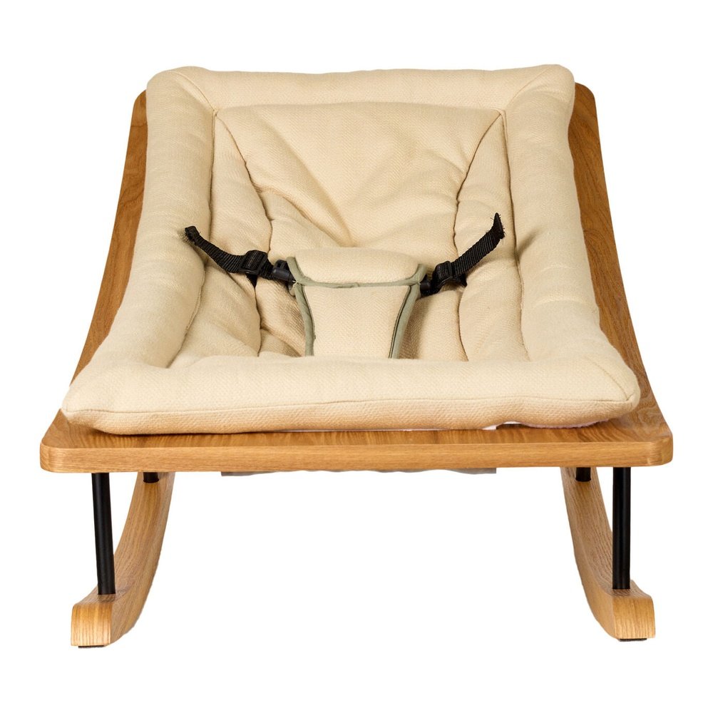 Transat à bascule pour bébé - Beige