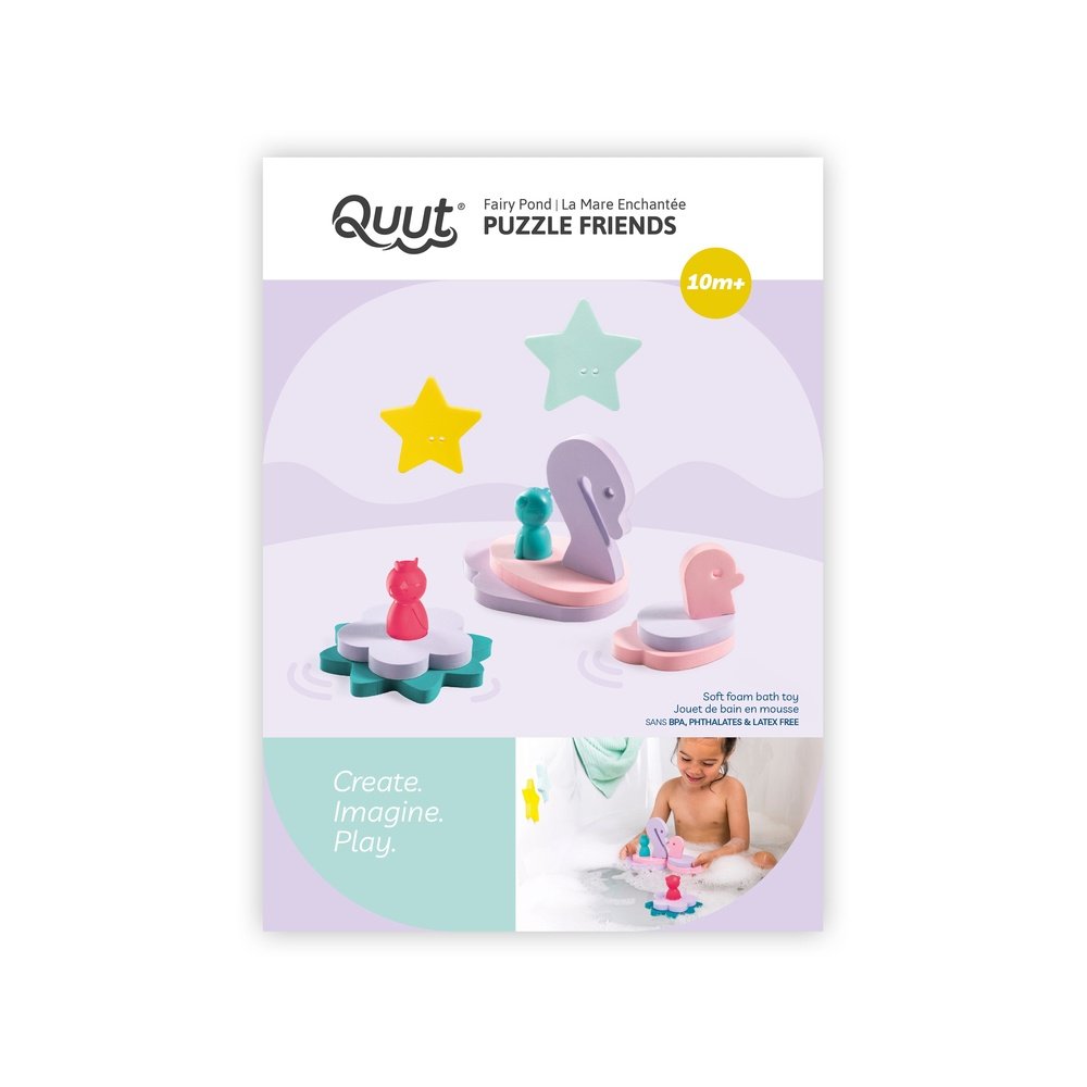 Puzzle de bain QUUT Fairy Pond