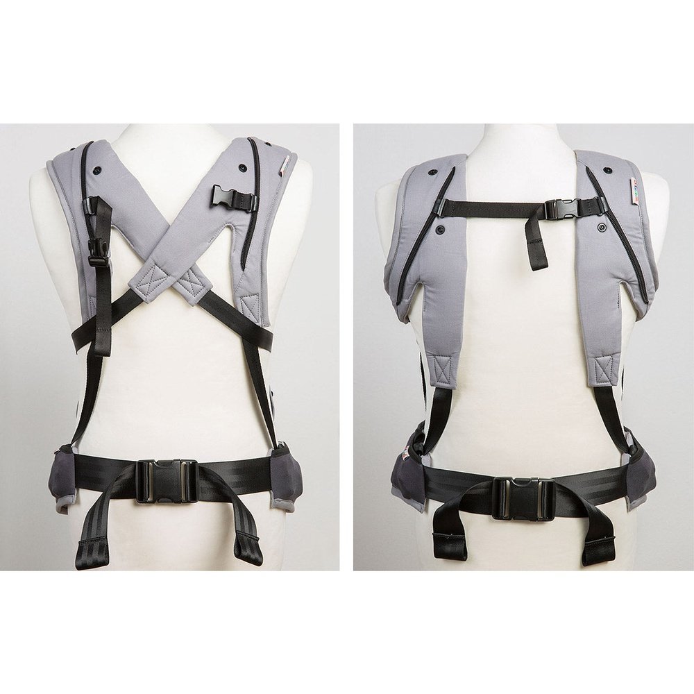 SAC DE PORTAGE RUCKELI GRIS FUMÉ SLIM