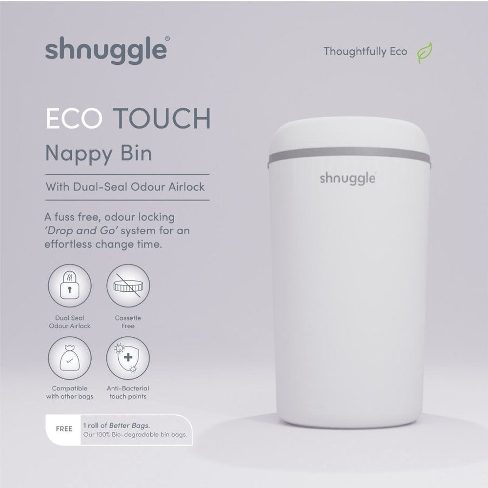 SHNUGGLE ECO seau à couches TOUCH