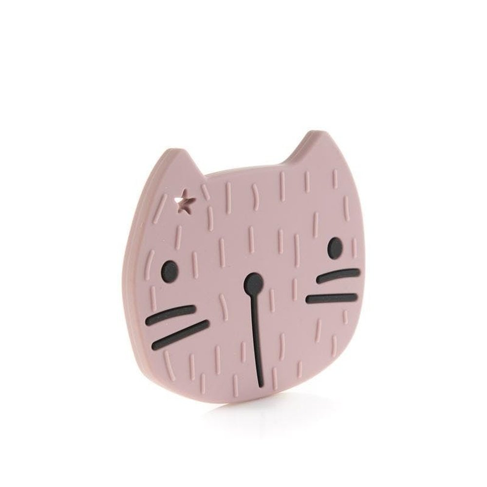Anneau de dentition Pippa le chat Dusty Rose