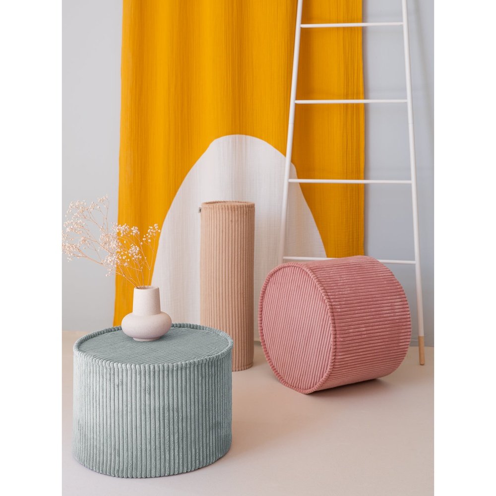 txt
Pouf vert menthe