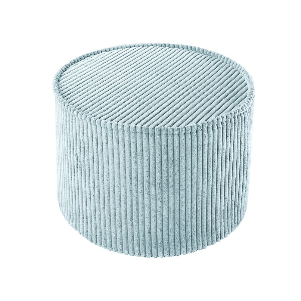 Pouf vert menthe poivrée