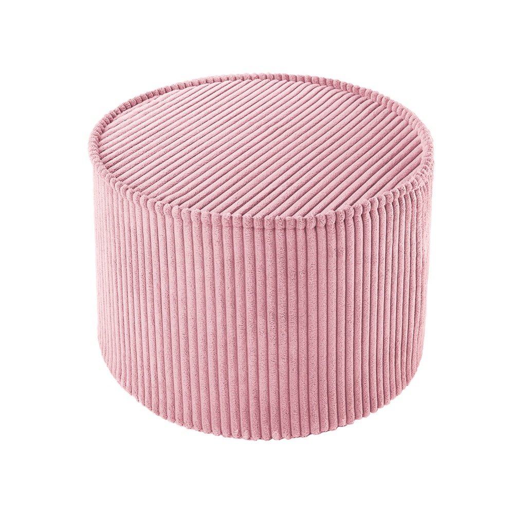 Pouf mousse rose