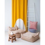 Pouf carré Brown Sugar