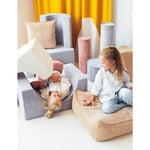 Pouf carré Brown Sugar